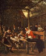 Jan Steen The Picnic oil painting reproduction
